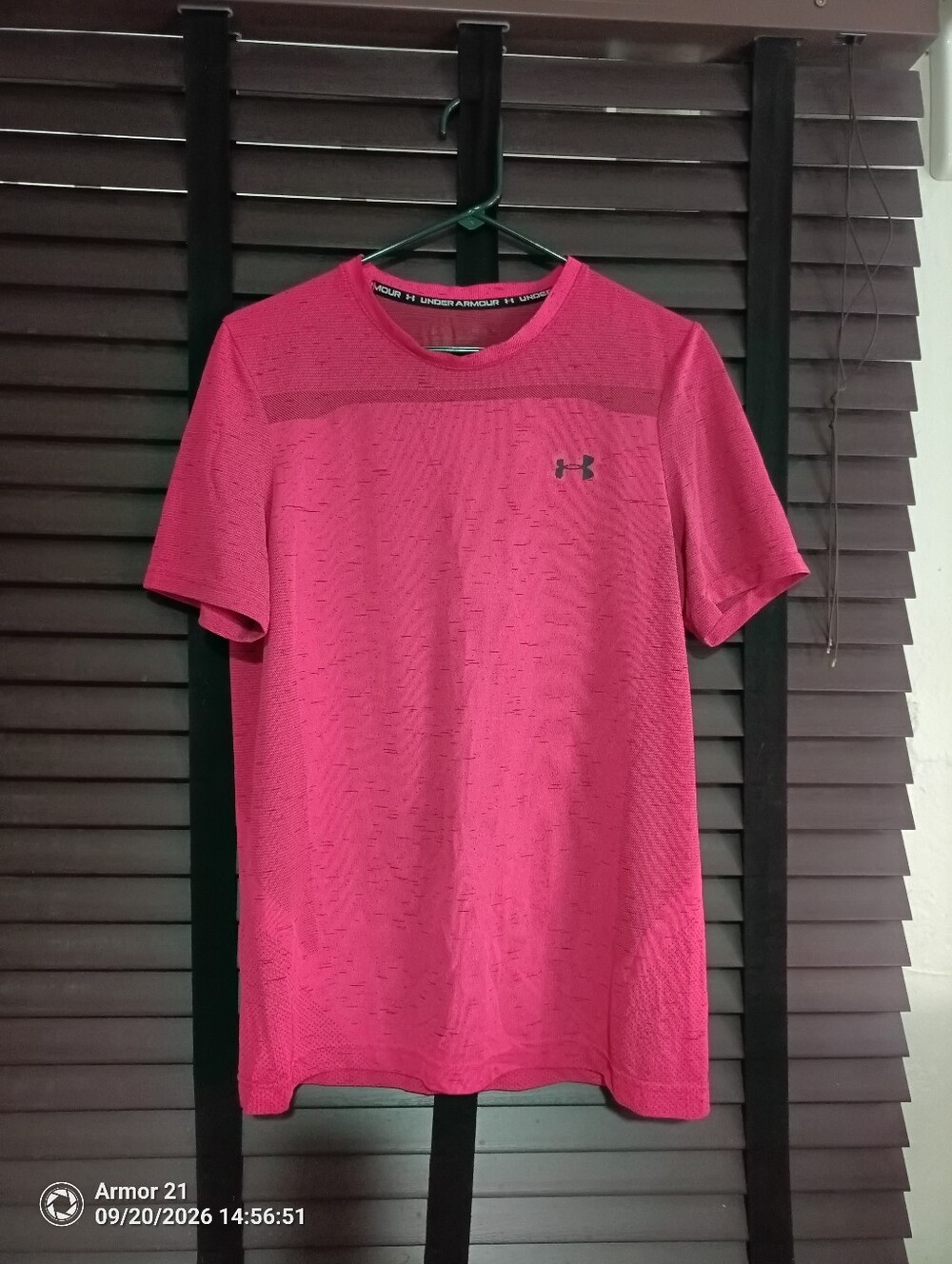 Under Armour Men’s Pink Short Sleeve Performance Tee